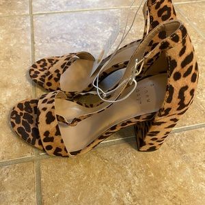 Leopard heels
